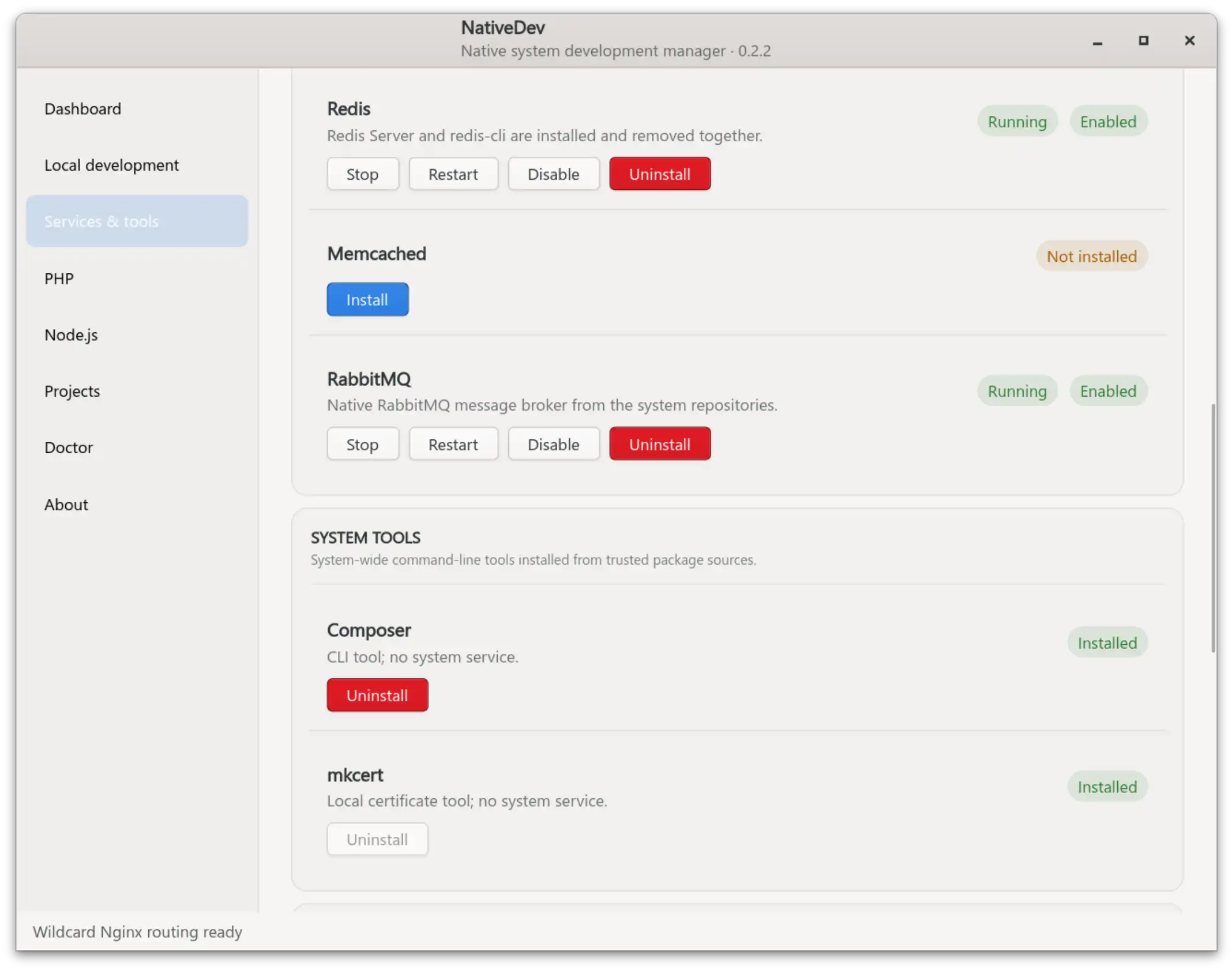 Services and Databases