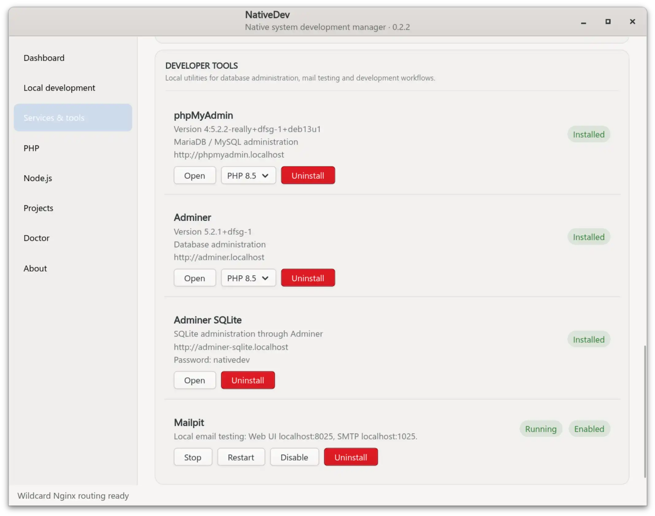 Developer Tools